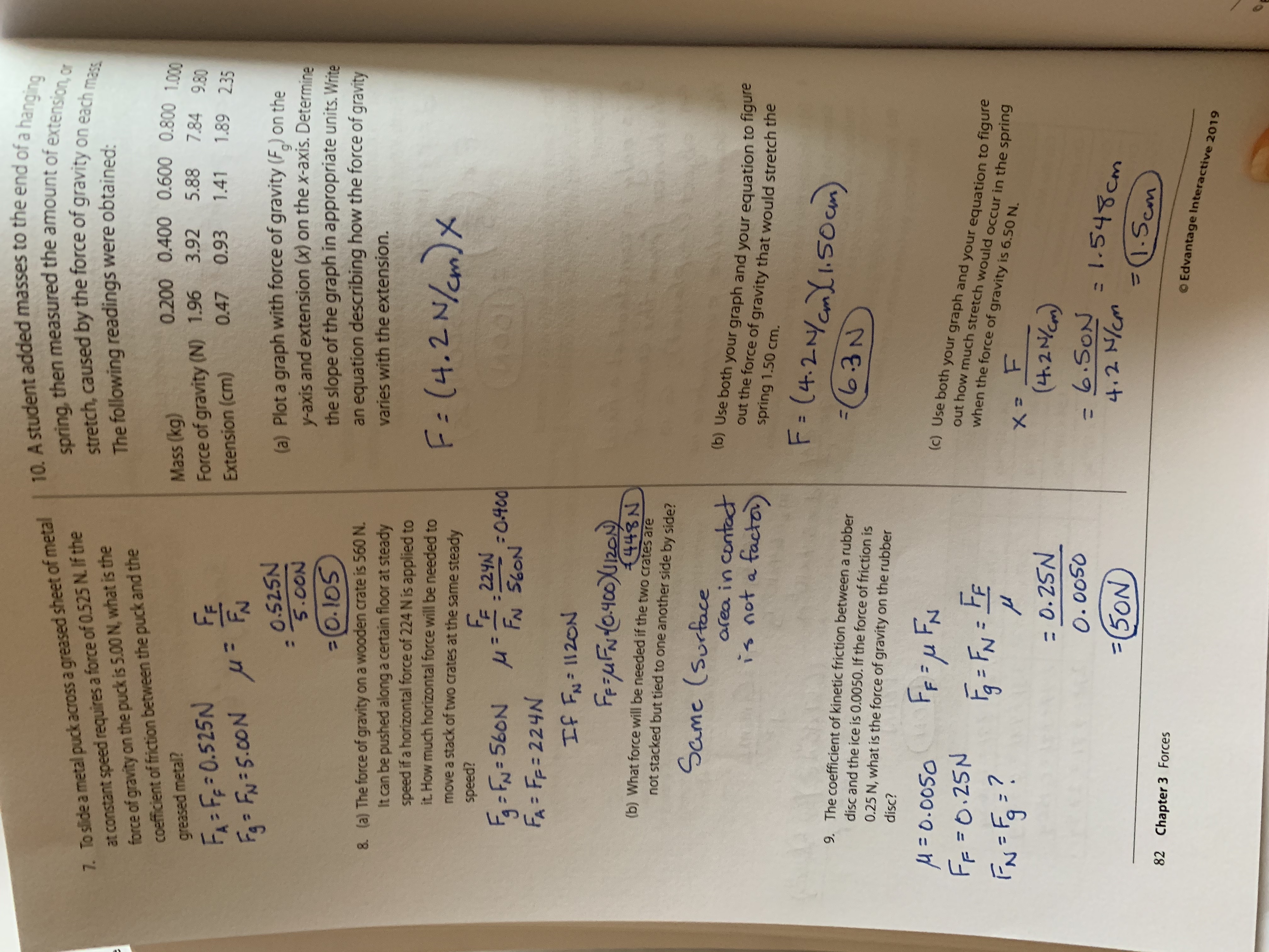 Physics Chapter 3 Review Answers